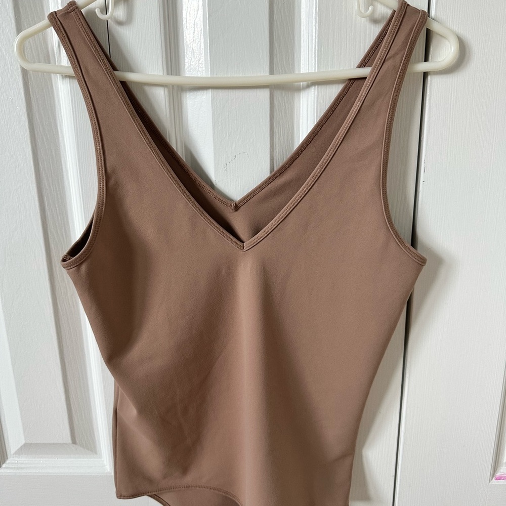 Abercrombie & Fitch v-neck thong bodysuit
